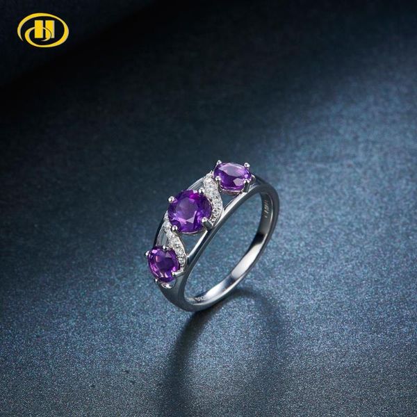 cluster rings hutang 3 stones amethyst women's ring solid silver 925 natural gemstone 1.7ct engagement wedding fine jewelry, Golden;silver
cluster rings hutang 3 stones amethyst women's ring solid silver 925 natural gemstone 1.7ct engagement wedding fine jewelry, Golden;silver