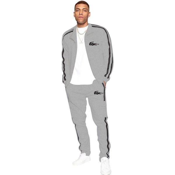 men's tracksuits 2021 männer set zipper hoodies + hosen sets männliche trainingsanzug lässige mode schlank fit sportswear männlichen ma, Gray
men's tracksuits 2021 männer set zipper hoodies + hosen sets männliche trainingsanzug lässige mode schlank fit sportswear männlichen ma, Gray