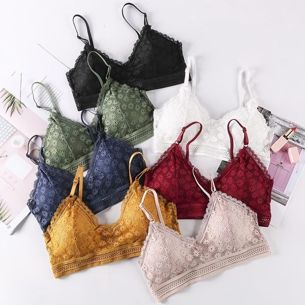 bras french style lace lingerie bra women skin-friendly and comfortable girl gathered tube top, Red;black
bras french style lace lingerie bra women skin-friendly and comfortable girl gathered tube top, Red;black