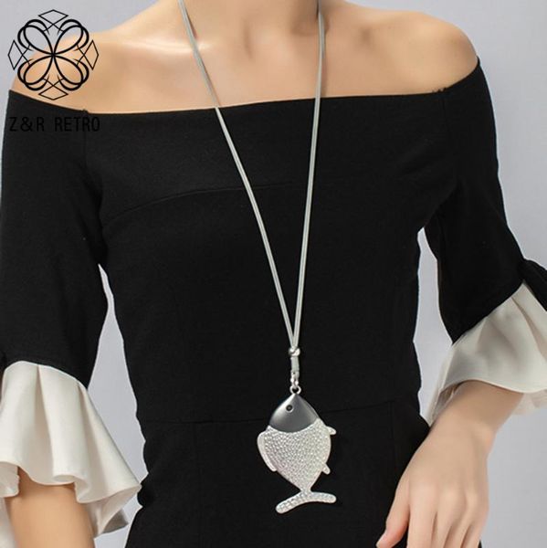 pendant necklaces vintage fish shape long chains necklace collar suspension for women costume jewelry aesthetic unusual things accessories, Silver
pendant necklaces vintage fish shape long chains necklace collar suspension for women costume jewelry aesthetic unusual things accessories, Silver
