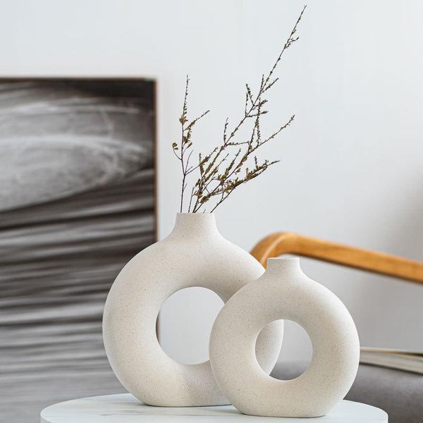 vases hollow ceramic nordic circular vase donuts flower pot home decoration accessories office deskliving room interior decorgift
vases hollow ceramic nordic circular vase donuts flower pot home decoration accessories office deskliving room interior decorgift