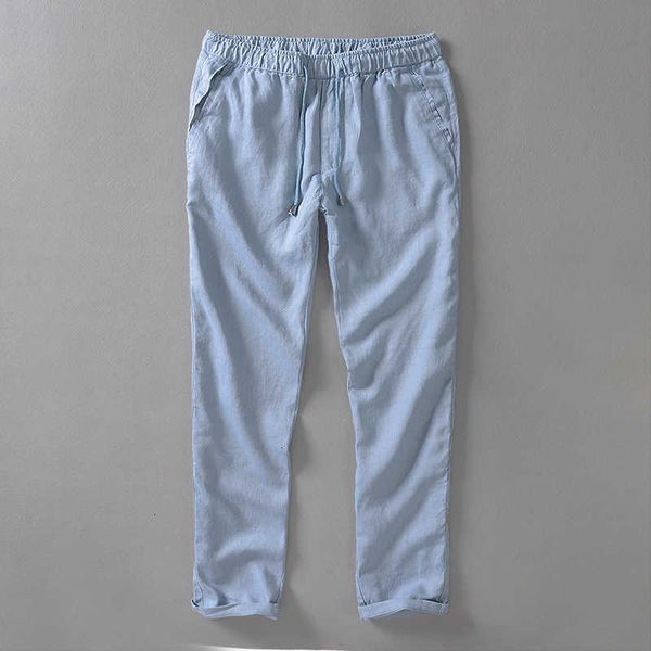 men's pants 30-40 tamanho 100% de linho marca azul dos slido casual calas para homens elstico na cintura jqkh, Black
men's pants 30-40 tamanho 100% de linho marca azul dos slido casual calas para homens elstico na cintura jqkh, Black