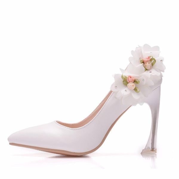 sandals white lace flower wedding bride party women pumps ladies high heels bridal shoes, Black
sandals white lace flower wedding bride party women pumps ladies high heels bridal shoes, Black