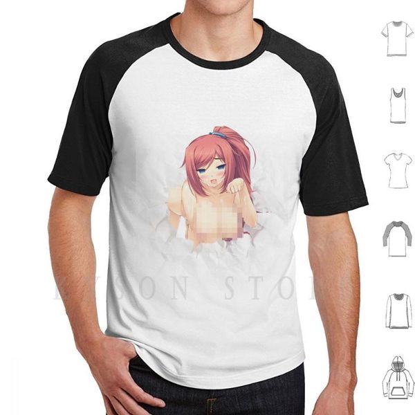 men's t-shirts anime paper girl version 2 t shirt men cotton hentai manga tits boobs red hair, White;black
men's t-shirts anime paper girl version 2 t shirt men cotton hentai manga tits boobs red hair, White;black