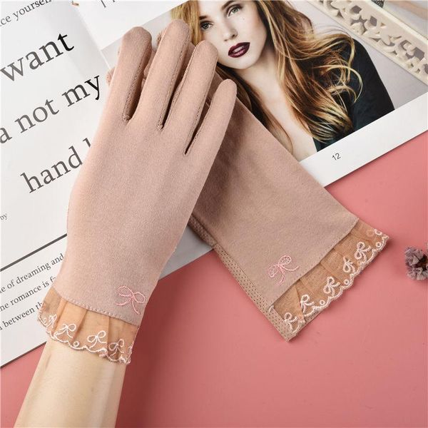 five fingers gloves breathable anti-skid touch screen summer thin riding/driving wrist uv protection women stylish, Blue;gray
five fingers gloves breathable anti-skid touch screen summer thin riding/driving wrist uv protection women stylish, Blue;gray