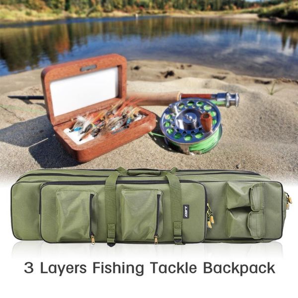 fishing accessories 80cm/100cm 3-layer bag foldable waterproof gear duffel rod reel bait storage high quality
fishing accessories 80cm/100cm 3-layer bag foldable waterproof gear duffel rod reel bait storage high quality