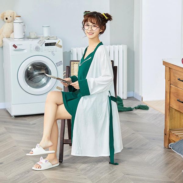 women's sleepwear green women 2pcs print animal robe sets v-neck nightdress kimono bathrobe gown knee-length nightgown summer home dres, Black;red
women's sleepwear green women 2pcs print animal robe sets v-neck nightdress kimono bathrobe gown knee-length nightgown summer home dres, Black;red