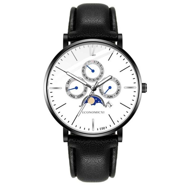wristwatches men watch leather belt fake three eye quartz wristwatch male wrist accessories horloge heren relogio masculino montre homme 40*, Slivery;brown
wristwatches men watch leather belt fake three eye quartz wristwatch male wrist accessories horloge heren relogio masculino montre homme 40*, Slivery;brown
