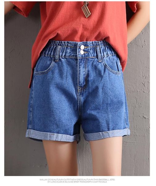 women's jeans high waist denim shorts size 25-34 female short for women 2021 summer ladies solid crimping 8607, Blue
women's jeans high waist denim shorts size 25-34 female short for women 2021 summer ladies solid crimping 8607, Blue