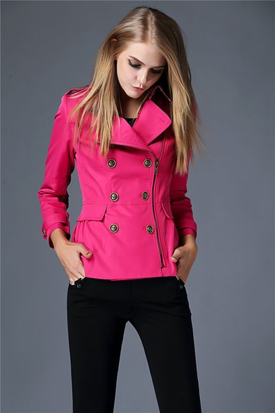 women's trench coats short classic windbreaker waterproof british high-end english style autumn winter gabadian solid color size coat a, Tan;black
women's trench coats short classic windbreaker waterproof british high-end english style autumn winter gabadian solid color size coat a, Tan;black