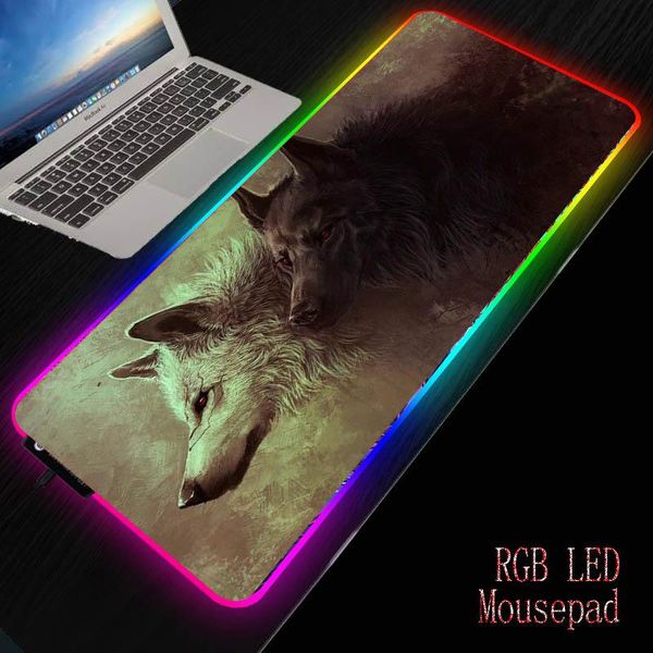 mouse pads & wrist rests wolf animal gaming computer pad large rgb mat big desk non-slip rubber base mousepad for lappc game
mouse pads & wrist rests wolf animal gaming computer pad large rgb mat big desk non-slip rubber base mousepad for lappc game