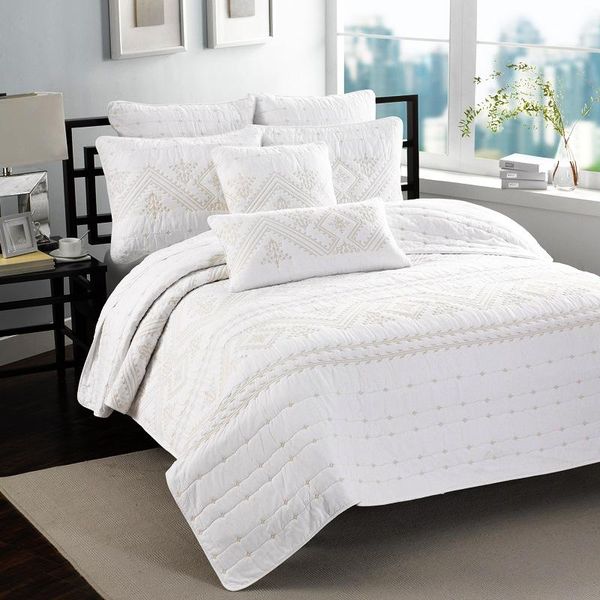 comforters & sets white bedspreads embroidery quilts for bed 3pc cotton quilt set quilted cover pillowcase blanket king queen coverlet chaus
comforters & sets white bedspreads embroidery quilts for bed 3pc cotton quilt set quilted cover pillowcase blanket king queen coverlet chaus