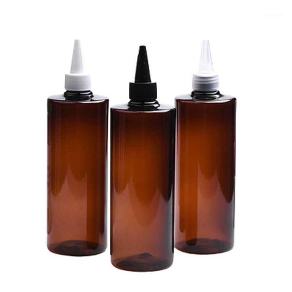 storage bottles & jars empty 400ml round brown plastic bottle pointed mouth black white clear lid cosmetic packaging refillable container 10
storage bottles & jars empty 400ml round brown plastic bottle pointed mouth black white clear lid cosmetic packaging refillable container 10