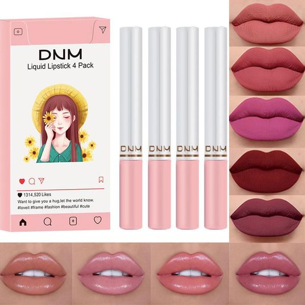 lip gloss matte velvet lipstick cigarette tube long lasting non-stick liquid lipsticks silky texture women cosmetic 4 colors/set
lip gloss matte velvet lipstick cigarette tube long lasting non-stick liquid lipsticks silky texture women cosmetic 4 colors/set