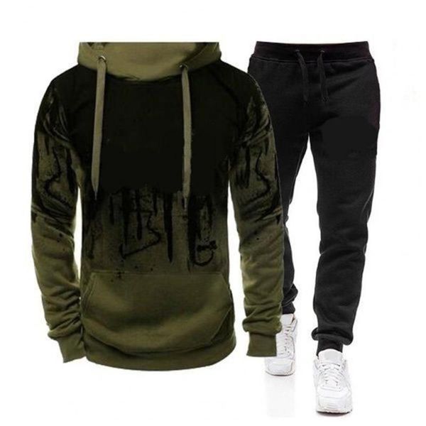 jogging clothing men's set hoodie sets splash-ink print hoodies+sweatpant drawstring 2 pieces long sleeve men tracksuit sportswear, Black;red
jogging clothing men's set hoodie sets splash-ink print hoodies+sweatpant drawstring 2 pieces long sleeve men tracksuit sportswear, Black;red
