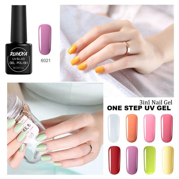ruhoya 8ml gorgeous manicure varnish uv polish gel lacquer no need base coat led one step fashion nail polish1, Red;pink
ruhoya 8ml gorgeous manicure varnish uv polish gel lacquer no need base coat led one step fashion nail polish1, Red;pink