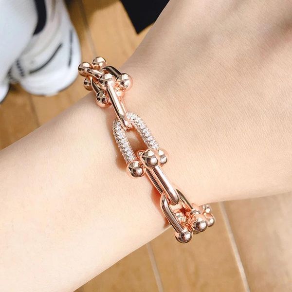 beaded, strands european and american hip-hop cold wind micro-studded u-shaped buckle bracelet personality remperament fashion men women, Black
beaded, strands european and american hip-hop cold wind micro-studded u-shaped buckle bracelet personality remperament fashion men women, Black