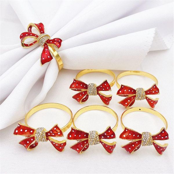 napkin rings 12pcs/metal red bowknot diamond-studded ring western food deskdecoration applicable for dinner party, cocktail
napkin rings 12pcs/metal red bowknot diamond-studded ring western food deskdecoration applicable for dinner party, cocktail