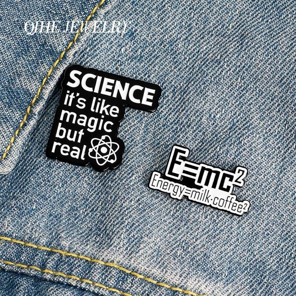 pins, brooches qihe jewelry fun interpretation enamel pins magic science phrase badges gift for researcher, Gray
pins, brooches qihe jewelry fun interpretation enamel pins magic science phrase badges gift for researcher, Gray