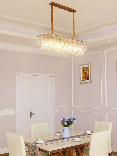 pendant lamps modern restaurant crystal chandelier simple light luxury art bar model room designer
pendant lamps modern restaurant crystal chandelier simple light luxury art bar model room designer