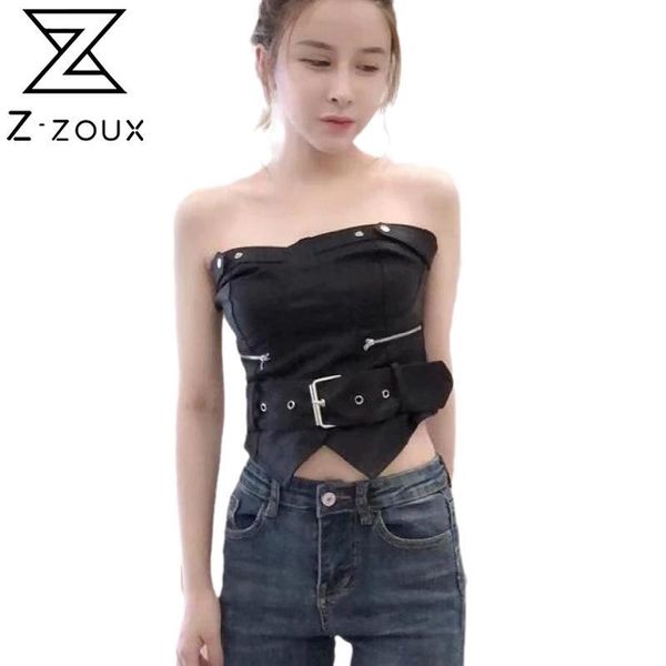 women crop sleeveless off shoulder pu s vintage short lady tank summer clothes 210524, White
women crop sleeveless off shoulder pu s vintage short lady tank summer clothes 210524, White