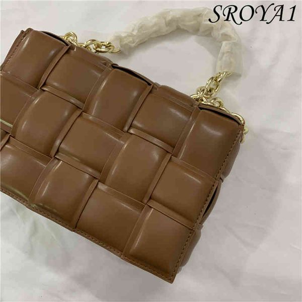 thick chain handbag 2021 woven soft leather diagonal one-shoulder small square bag
thick chain handbag 2021 woven soft leather diagonal one-shoulder small square bag