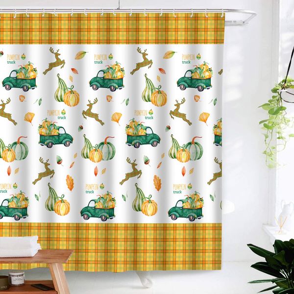 orange shower curtain pumpkin shower curtain thanksgiving halloween green truck harvest farmhouse plaids deer autumn leaves
orange shower curtain pumpkin shower curtain thanksgiving halloween green truck harvest farmhouse plaids deer autumn leaves