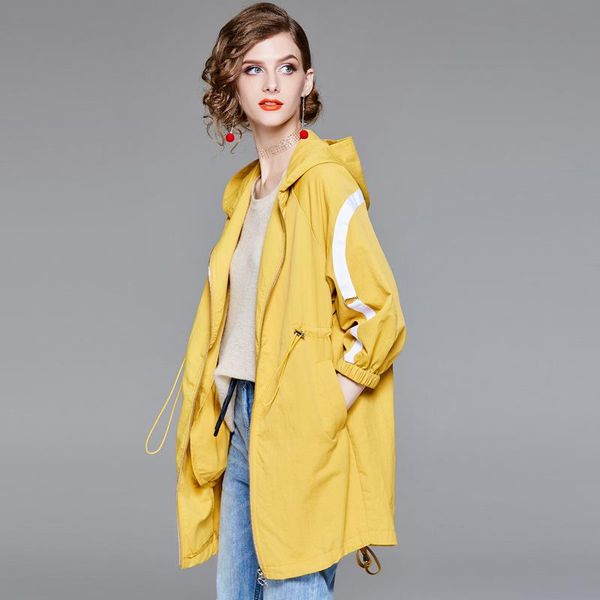 women's trench coats 2021 autumn women fashion hooded windbreaker female zipper coat ladies solid color jacket girls leisure ou, Tan;black
women's trench coats 2021 autumn women fashion hooded windbreaker female zipper coat ladies solid color jacket girls leisure ou, Tan;black