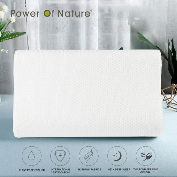 pillow bedding pillows slow rebound memory foam white woven pattern wave orthopedic neck protection 60x35x9cm
pillow bedding pillows slow rebound memory foam white woven pattern wave orthopedic neck protection 60x35x9cm