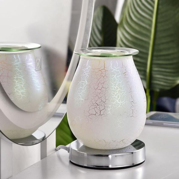 fragrance lamps glass delicate 2 in 1 cracked ice pattern aroma lamp exquisite scented air fresher ambient night light for home bedside yoga
fragrance lamps glass delicate 2 in 1 cracked ice pattern aroma lamp exquisite scented air fresher ambient night light for home bedside yoga