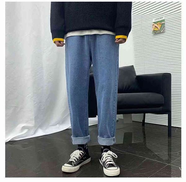 men's jeans elastic pants mouth kpop, hip hop clothes, long, male retro jeans, loose leg pants, elastic waistband, boys, casual men n1i, Blue
men's jeans elastic pants mouth kpop, hip hop clothes, long, male retro jeans, loose leg pants, elastic waistband, boys, casual men n1i, Blue