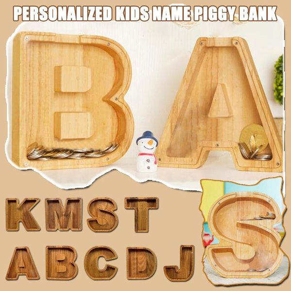 novelty items alphabet money boxes storage creative twenty-sixenglish wooden letter piggy bank personalized tank unique box
novelty items alphabet money boxes storage creative twenty-sixenglish wooden letter piggy bank personalized tank unique box