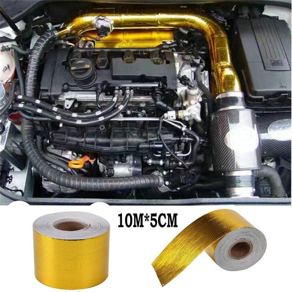 motorcycle exhaust system 10m thermal insulation tape high temperature gold roll adhesive heat shield wrap
motorcycle exhaust system 10m thermal insulation tape high temperature gold roll adhesive heat shield wrap
