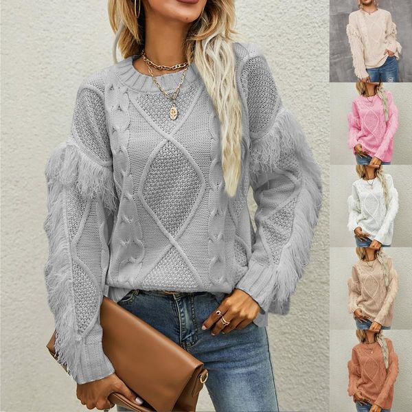 women's sweaters women solid knitted thickening oversized sweater female round neck long sleeve casual loose pullovers 2021 autumn wint, White;black
women's sweaters women solid knitted thickening oversized sweater female round neck long sleeve casual loose pullovers 2021 autumn wint, White;black
