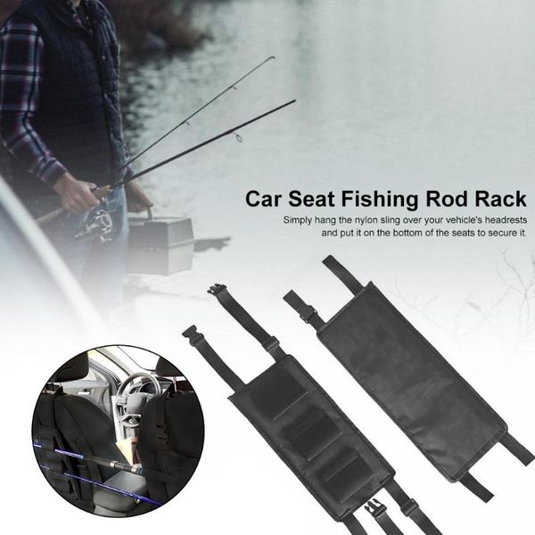 car organizer 1 pair of black seat fishing rod bracket vehicle rear durable non-slip pole holder fit for most models
car organizer 1 pair of black seat fishing rod bracket vehicle rear durable non-slip pole holder fit for most models