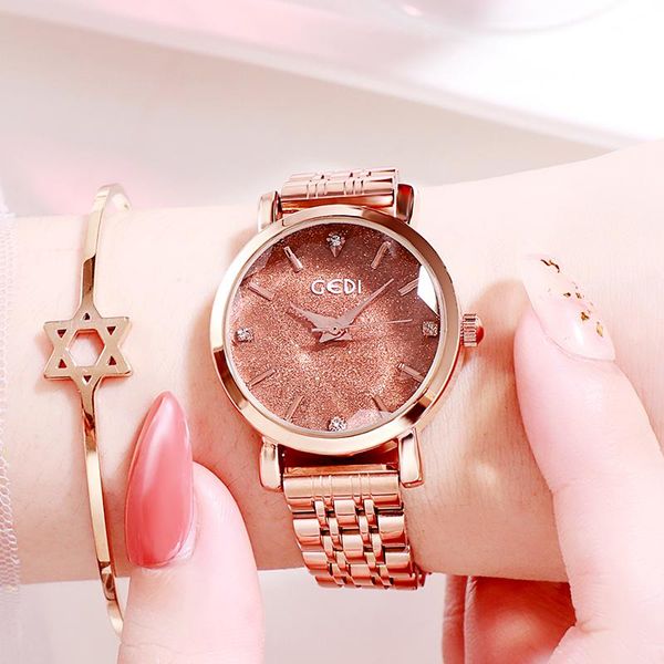 wristwatches watch women quartz ladies watches gifts stainless steel waterproof rose gold rhinestone 8601, Slivery;brown
wristwatches watch women quartz ladies watches gifts stainless steel waterproof rose gold rhinestone 8601, Slivery;brown