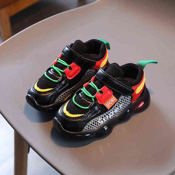 children spring luminescent sneakers boys breathable running shoes girls fashion lighted sports shoes g1210, Black;red
children spring luminescent sneakers boys breathable running shoes girls fashion lighted sports shoes g1210, Black;red