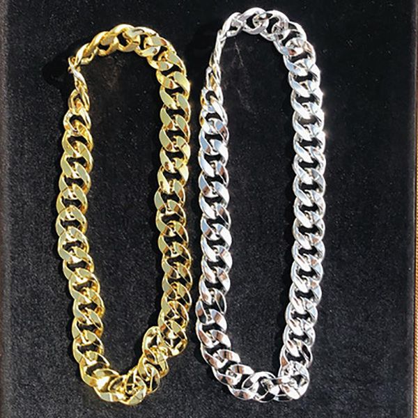 chains 2021 fashion punk exaggerated big chain plastic fake gold necklace men personalized jewelry accessories wholesale and retail, Silver
chains 2021 fashion punk exaggerated big chain plastic fake gold necklace men personalized jewelry accessories wholesale and retail, Silver