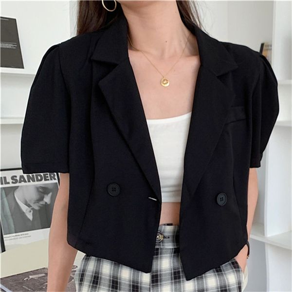 women's suits & blazers hzirip in the fashion femme soft waist skinny solid jackets summer blazers short sleeves all-match sn7c, White;black
women's suits & blazers hzirip in the fashion femme soft waist skinny solid jackets summer blazers short sleeves all-match sn7c, White;black