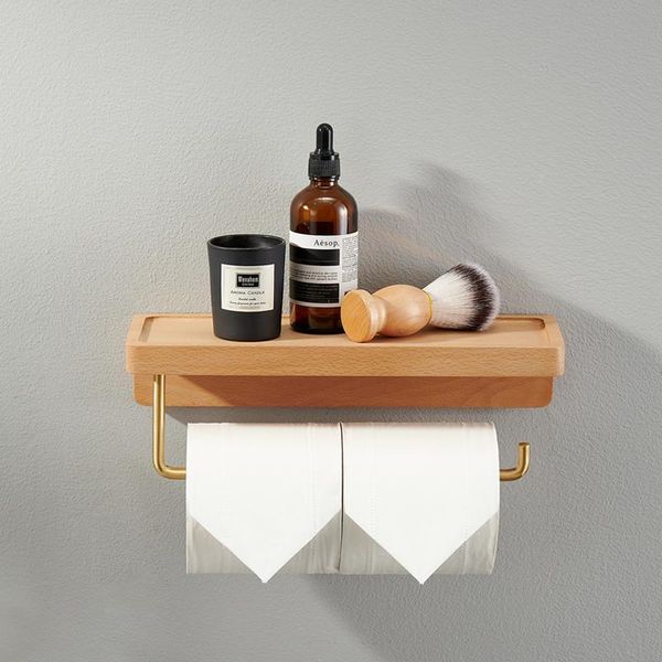 bath accessory set towel holder toilet roll brass wood napkin tissue box paper holders home wall-mounted storage rack
bath accessory set towel holder toilet roll brass wood napkin tissue box paper holders home wall-mounted storage rack