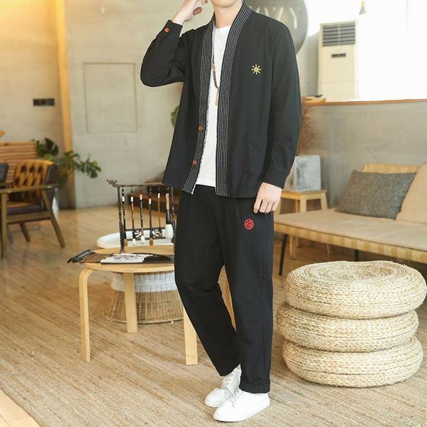 men's tracksuits mrgoldenbowl casual black suit 2021 autumn oversize fashion man chinese style embroidered streetwear male clothing, Gray
men's tracksuits mrgoldenbowl casual black suit 2021 autumn oversize fashion man chinese style embroidered streetwear male clothing, Gray