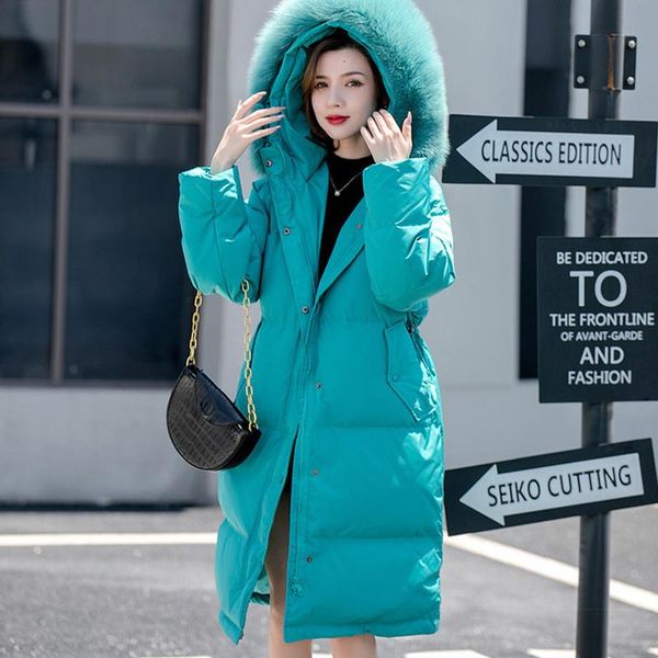 women's down & parkas winter coat women hooded puffer jacket fur collar jackets for 2021 female warm midi clothes manteau femme hly152, Black
women's down & parkas winter coat women hooded puffer jacket fur collar jackets for 2021 female warm midi clothes manteau femme hly152, Black