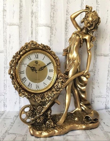 desk & table clocks european silent seat clock large deskcraftsmanship creative pendulum retro luxury living room
desk & table clocks european silent seat clock large deskcraftsmanship creative pendulum retro luxury living room