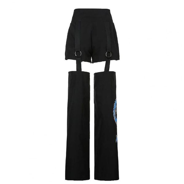 women's pants & capris women fashion dragon print loose casual high waist cut out straight trousers for sports 2021, Black;white
women's pants & capris women fashion dragon print loose casual high waist cut out straight trousers for sports 2021, Black;white