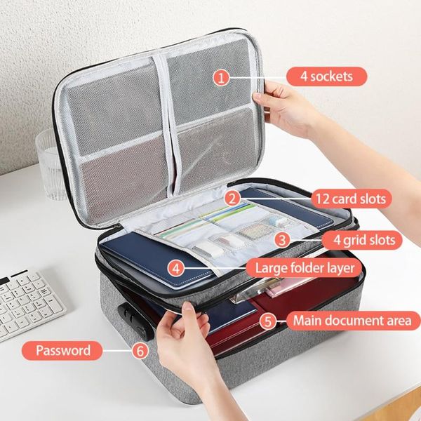 storage bags large capacity multi-layer document bag box waterproof organizer travel file
storage bags large capacity multi-layer document bag box waterproof organizer travel file