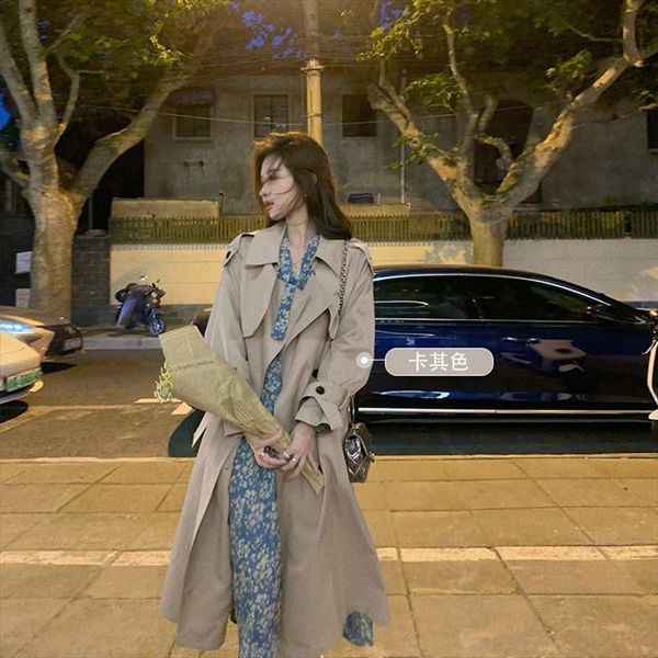 vy1100 spring autumn winter fashion womens dresses casual work wear nice jacket woman female ol long coat windbreaker, Black;gray
vy1100 spring autumn winter fashion womens dresses casual work wear nice jacket woman female ol long coat windbreaker, Black;gray