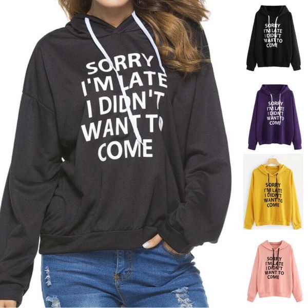 women's hoodies & sweatshirts 2021 summer fashion hodded letter print tie collar long sleeve loose casual sports, Black
women's hoodies & sweatshirts 2021 summer fashion hodded letter print tie collar long sleeve loose casual sports, Black