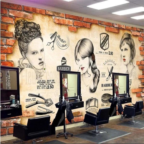 wallpapers retro barber shop hair salon brick wallpaper 3d trend hairstyle house industrial decor background wall paper papel de parede
wallpapers retro barber shop hair salon brick wallpaper 3d trend hairstyle house industrial decor background wall paper papel de parede