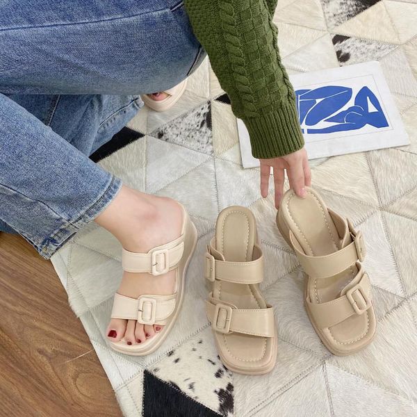 slippers casual med shoes women heels beige heeled sandals pantofle on a wedge platform luxury high black 2021 soft rubber basic 
slippers casual med shoes women heels beige heeled sandals pantofle on a wedge platform luxury high black 2021 soft rubber basic