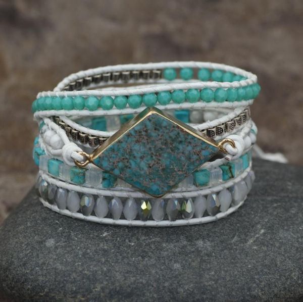 diamond inlaid braided white leather bracelet female bohemian creative fashion multi-layer jewelry, Golden;silver
diamond inlaid braided white leather bracelet female bohemian creative fashion multi-layer jewelry, Golden;silver